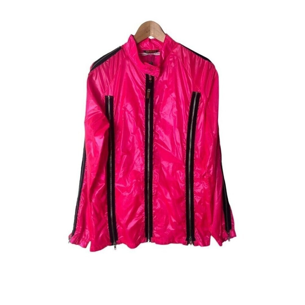 Vintage Snugpak Hot Pink Zipper Nylon Jacket 1031